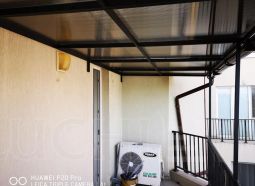 Polycarbonate visors and sheds